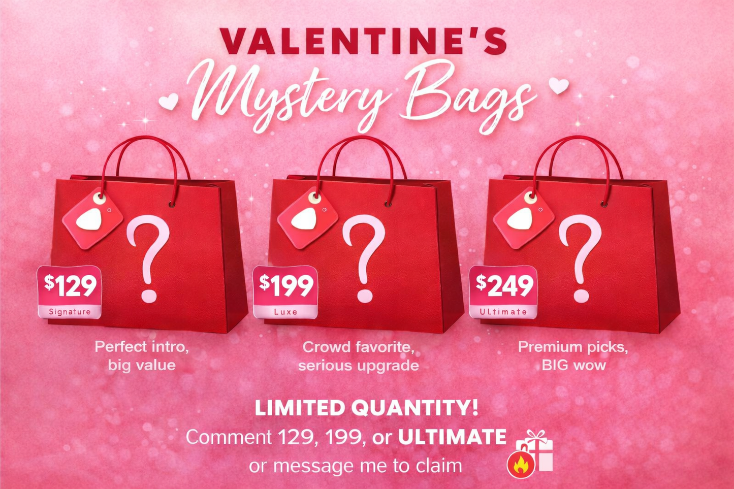 Valentine's Mystery Bags