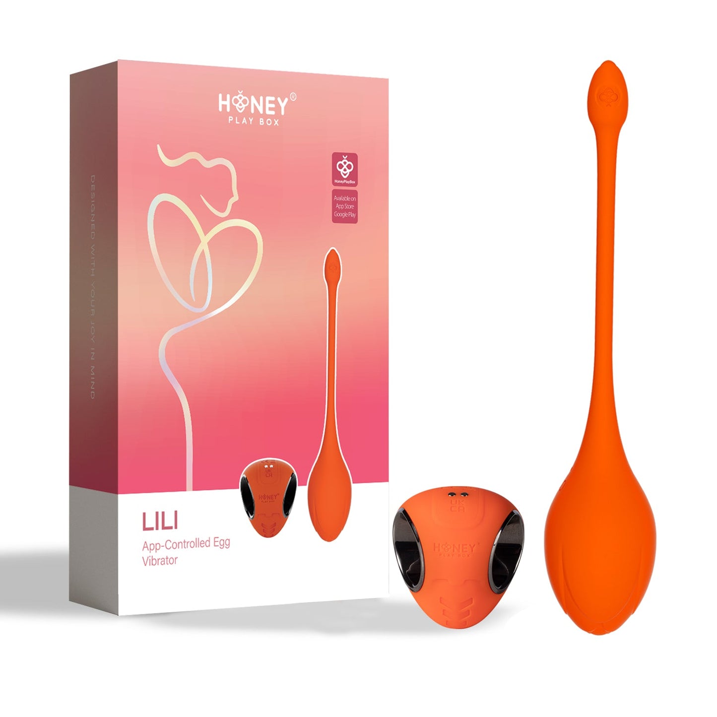LILI APP-Controlled Egg Vibrator, Toys – shown in product photo,