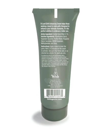 Girth Enhancing Cream