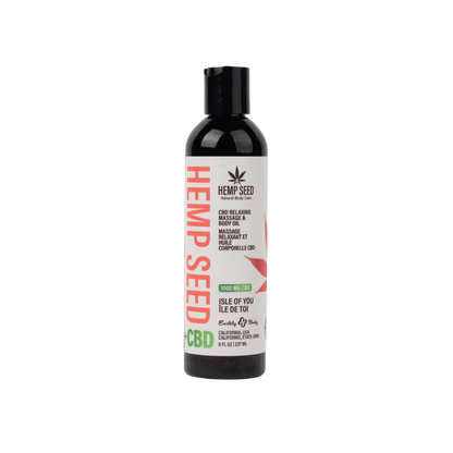 Hemp Seed Relaxing Massage & Body Oil (Elevated)