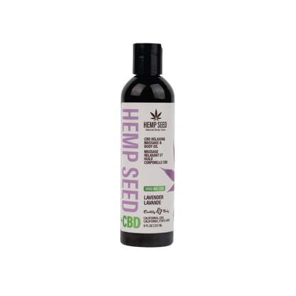 Hemp Seed Relaxing Massage & Body Oil (Elevated)