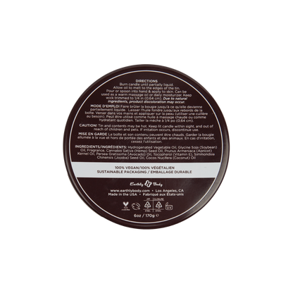 Hemp Seed Massage Candle