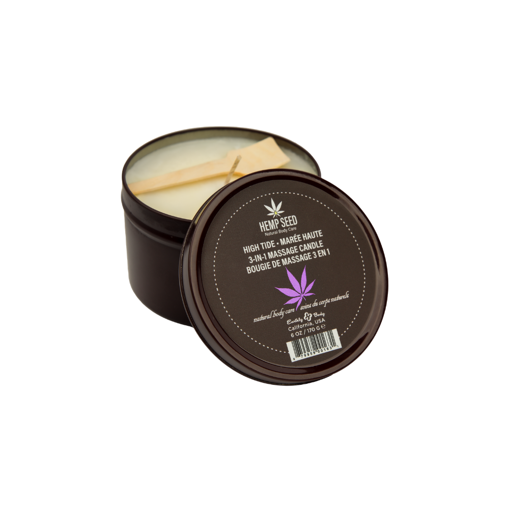 Hemp Seed Massage Candle