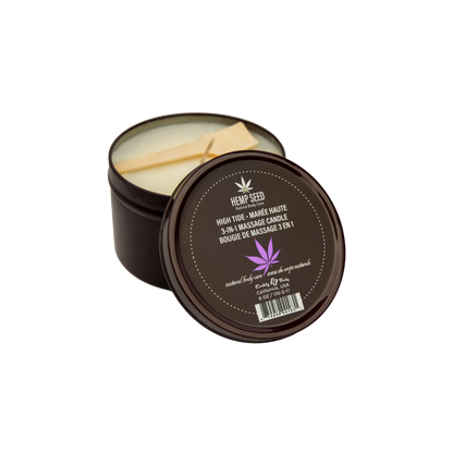 Hemp Seed Massage Candle