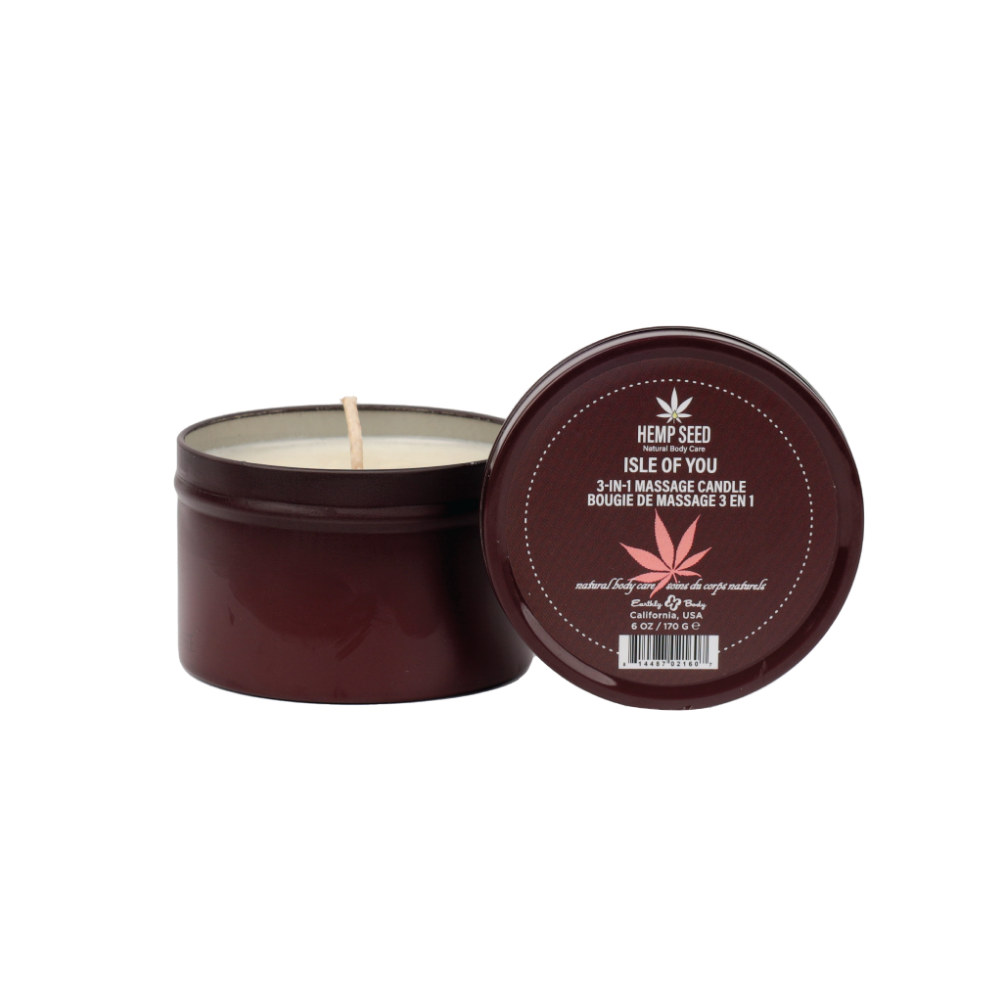 Hemp Seed Massage Candle