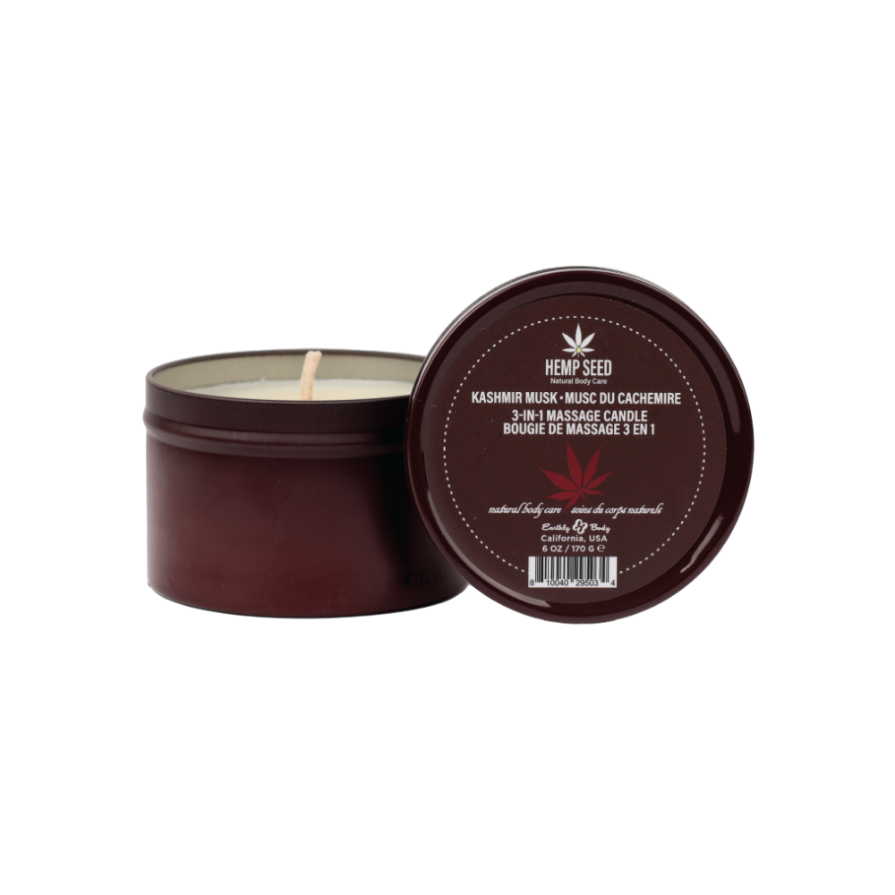 Hemp Seed Massage Candle