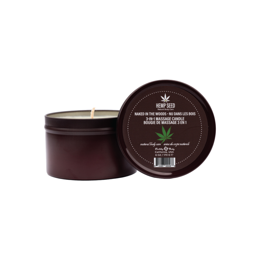 Hemp Seed Massage Candle