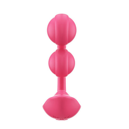 Melody Pressure Sensing App-Controlled Twin Balls Clit& G-spot Vibrator, Toys   – shown in product photo,  