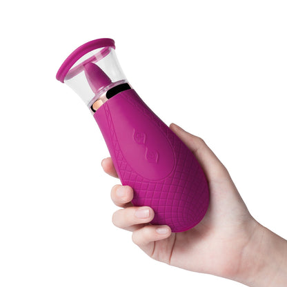 Scioness - Sucking and Licking Clitoral Stimulator, Toys   – shown in product photo,  
